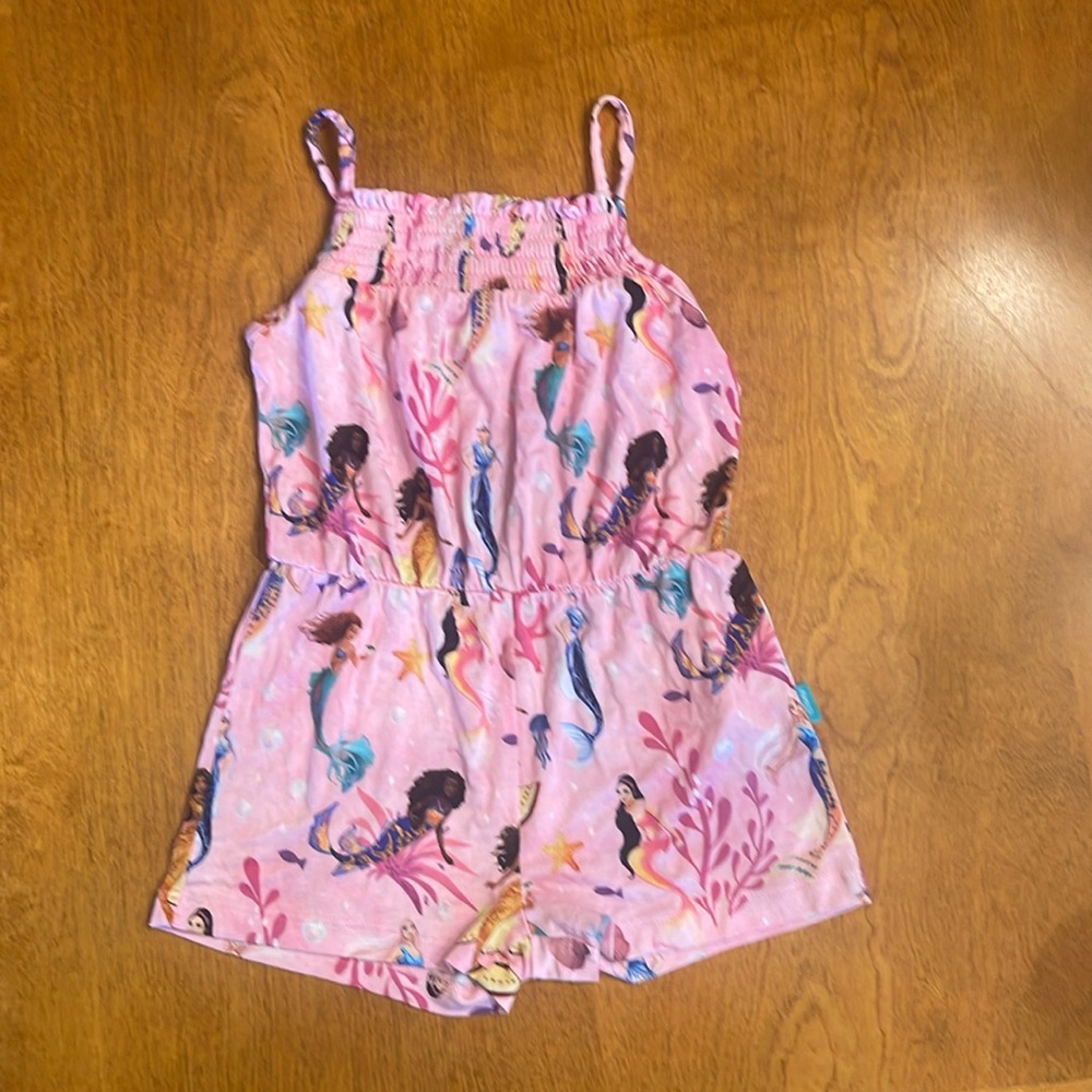 NWOT Posh Peanut Disney Dancing Mermaid Romper